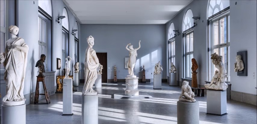 After the Renaissance (of Pagan ideas and ideals) we began to build museums.