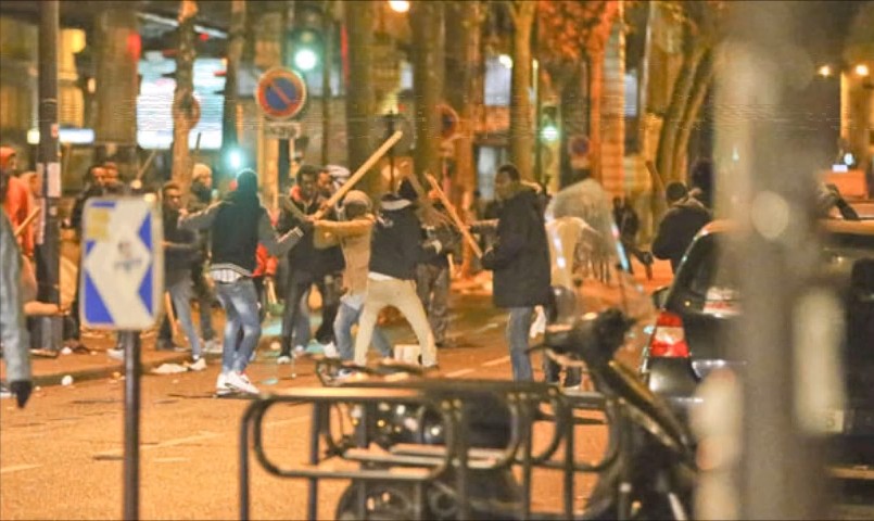 If you think these migrants will all come together in a common front against Europe and attack us Native Europeans, then you are delusional. They are completely un-organized and also impossible to organize. They are mainly a threat to themselves.